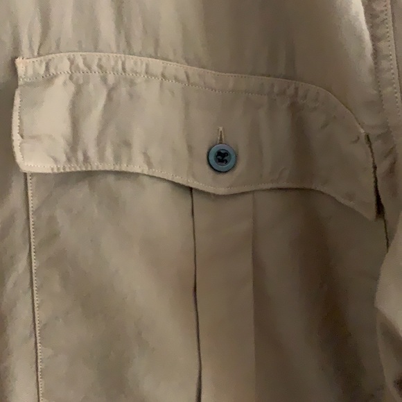 Dries Van Noten military shirt long tunic with epaulets - Picture 6 of 12